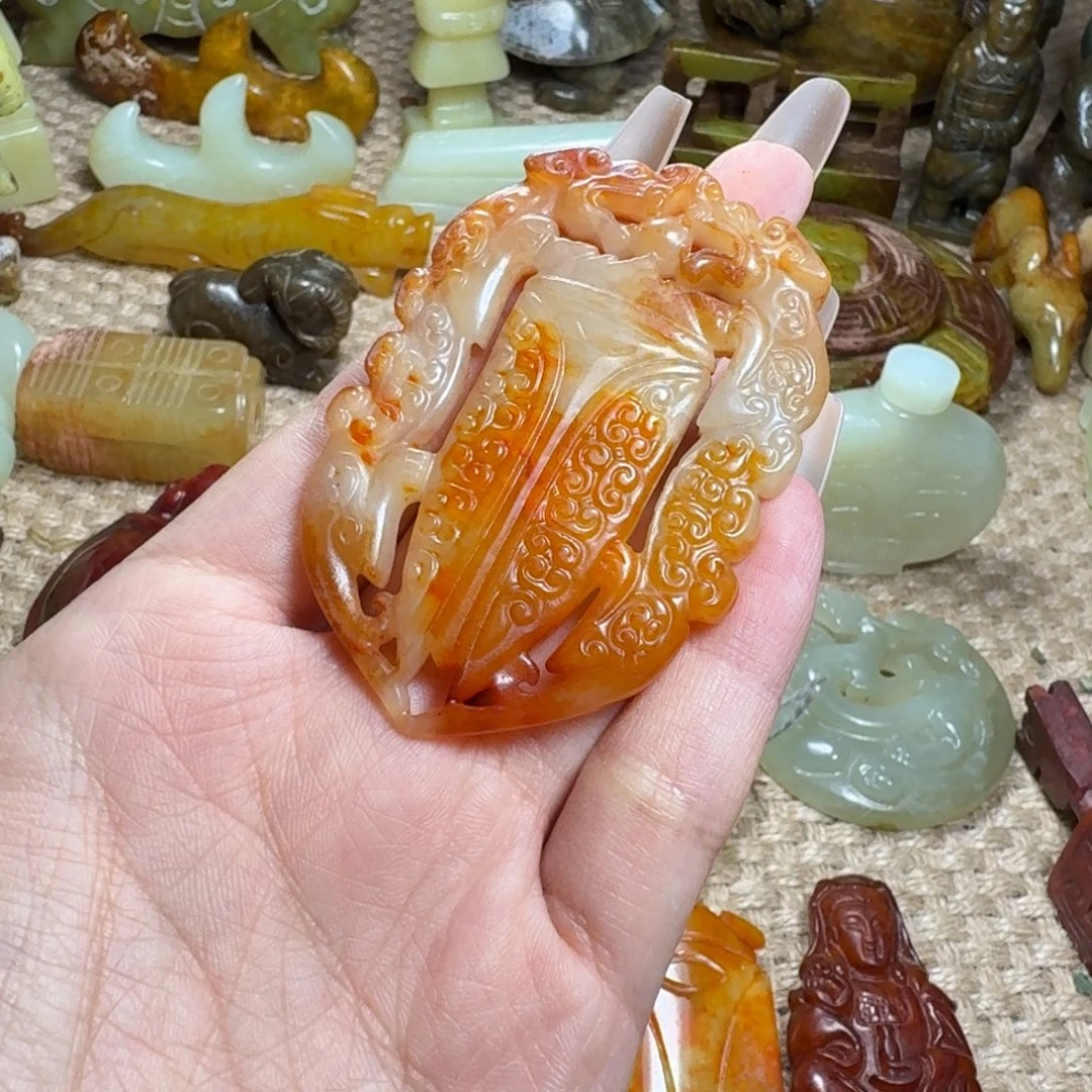 吊坠白玉菩提挂件