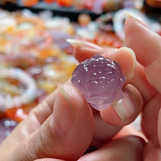 玛瑙/玉髓颈饰未镶嵌小***?