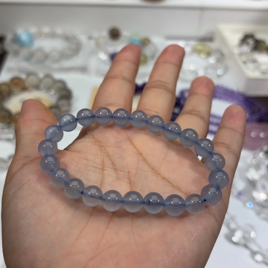 水晶手链未镶嵌手串8