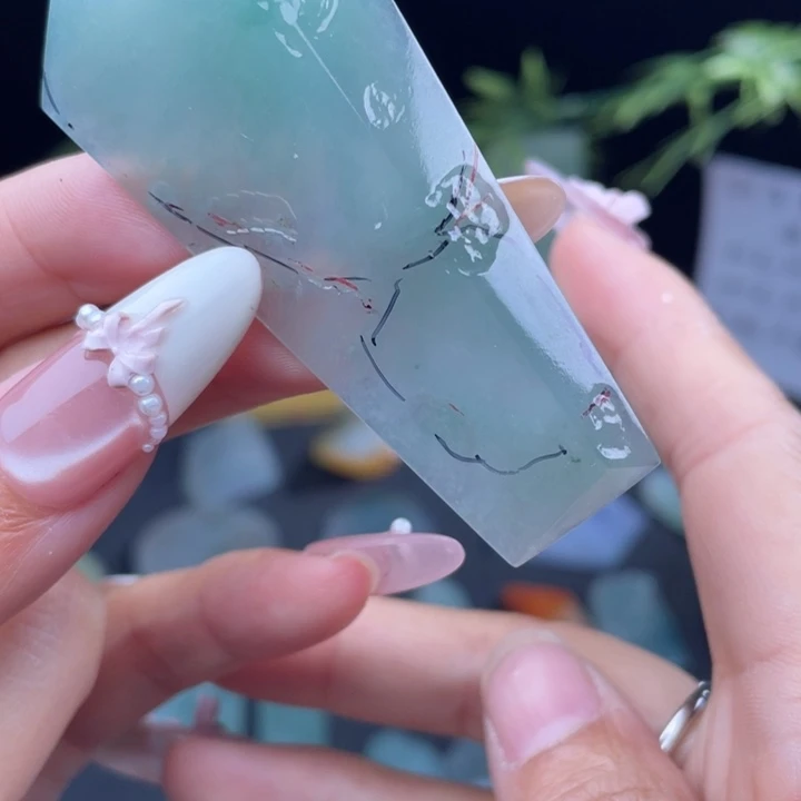 未镶嵌定制翡翠包工一件