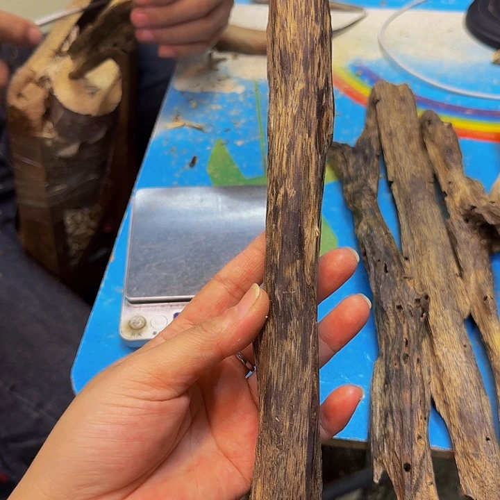 沉香碎屑沉香张勺子80克