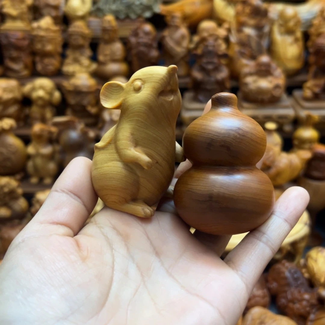 后***羿柏木（崖柏）手把件