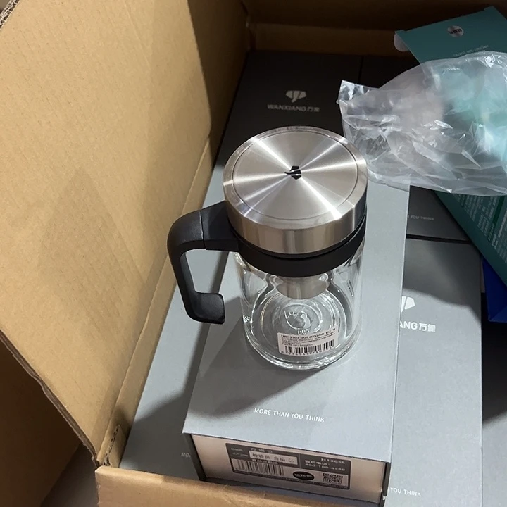 万象U219本色单层烫手玻璃杯500端杯
