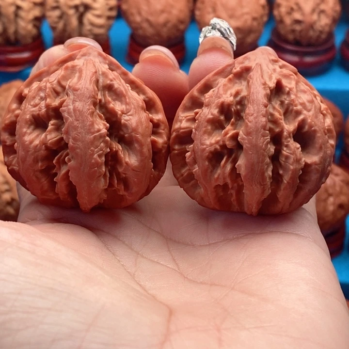 核桃精品文玩核桃手捻粗筋大霸王