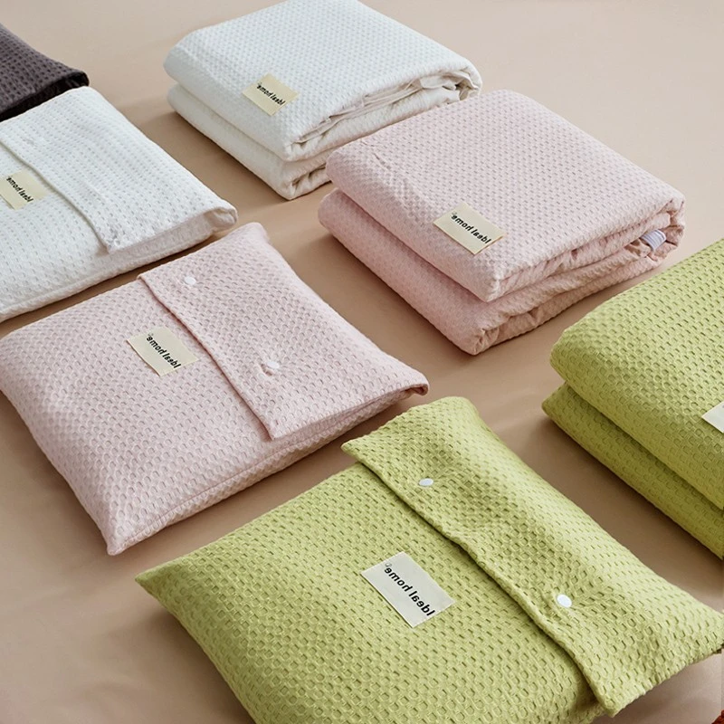 酒店隔脏睡袋纯棉外出差全棉床单被套便携式旅行神器三件套旅睡宝