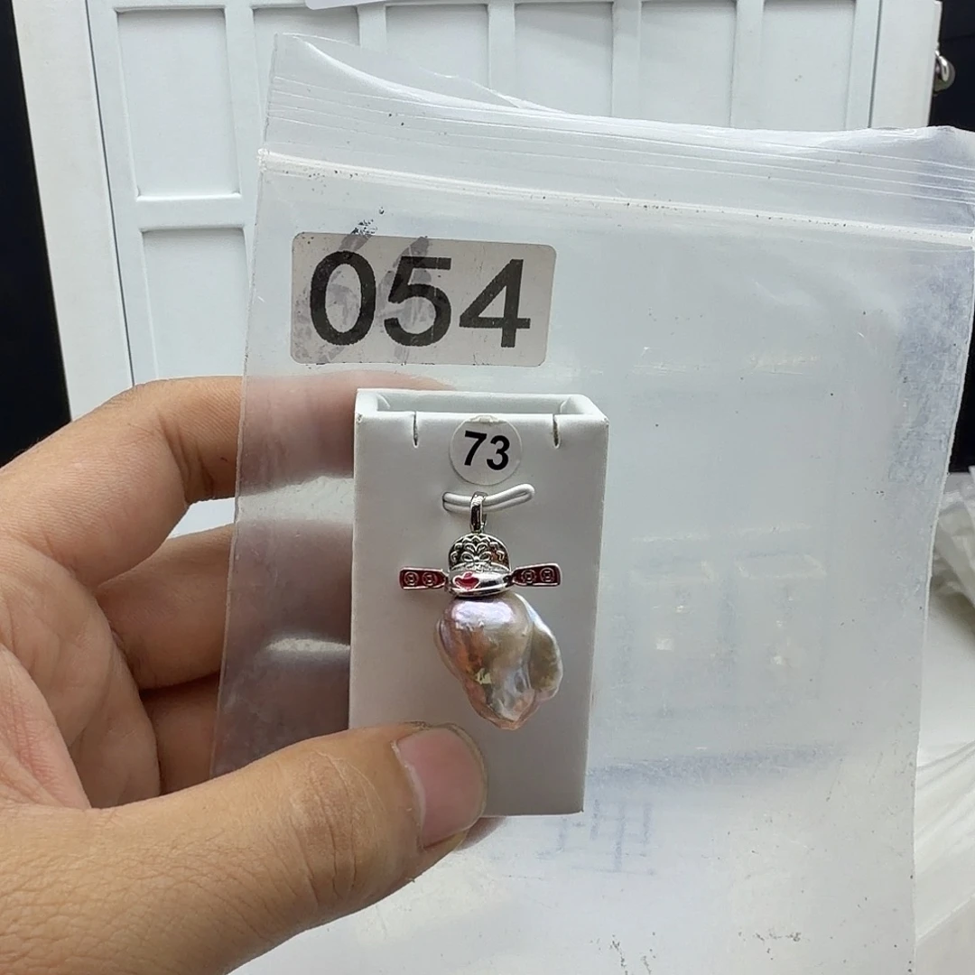 颈饰合金淡水珍珠