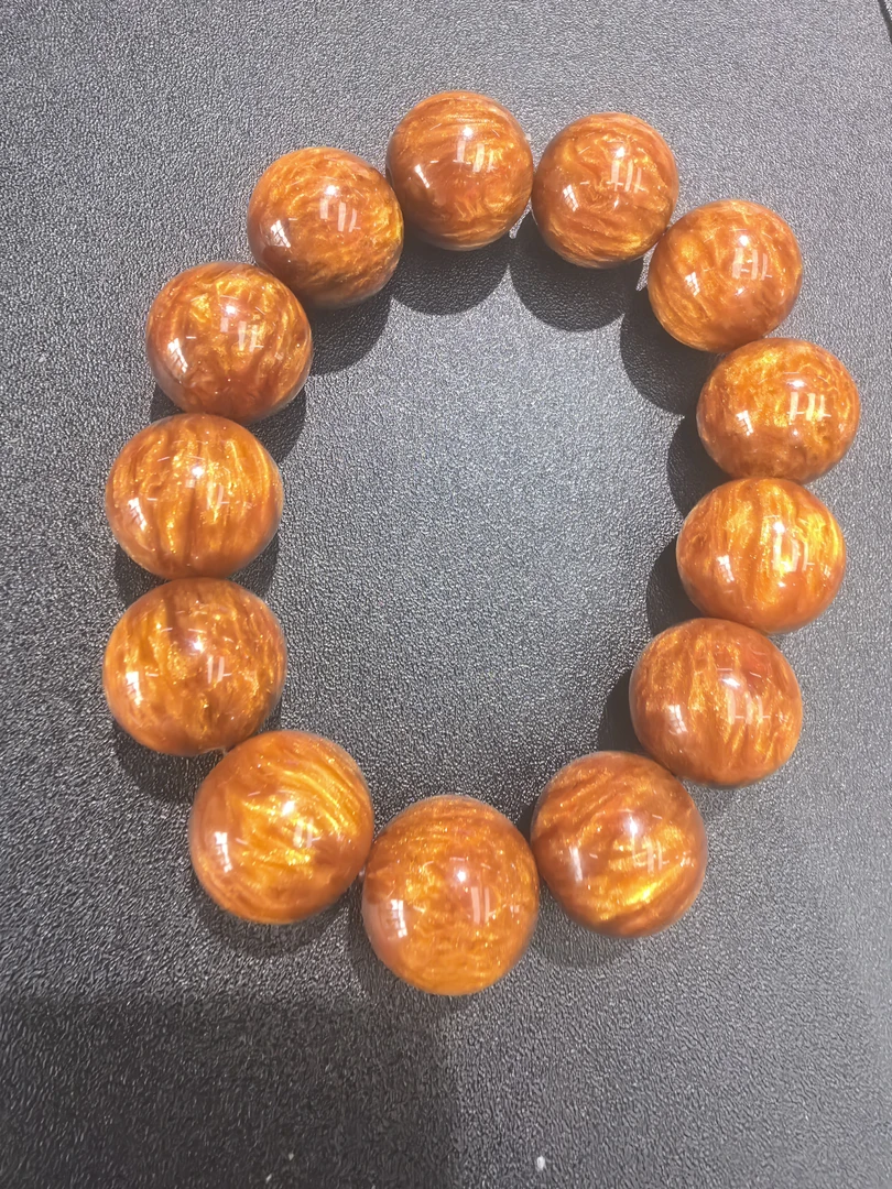 金丝海柳手串大尺寸