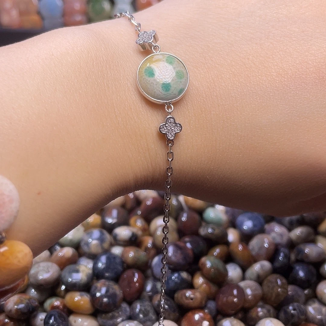 硅化玉未镶嵌50-65圈