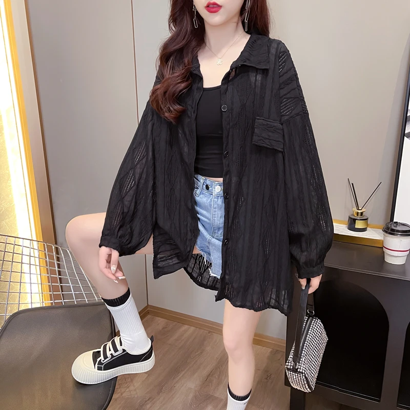 高档防晒服外套女中长款2025年新款夏季中长款设计感洋气百搭上衣