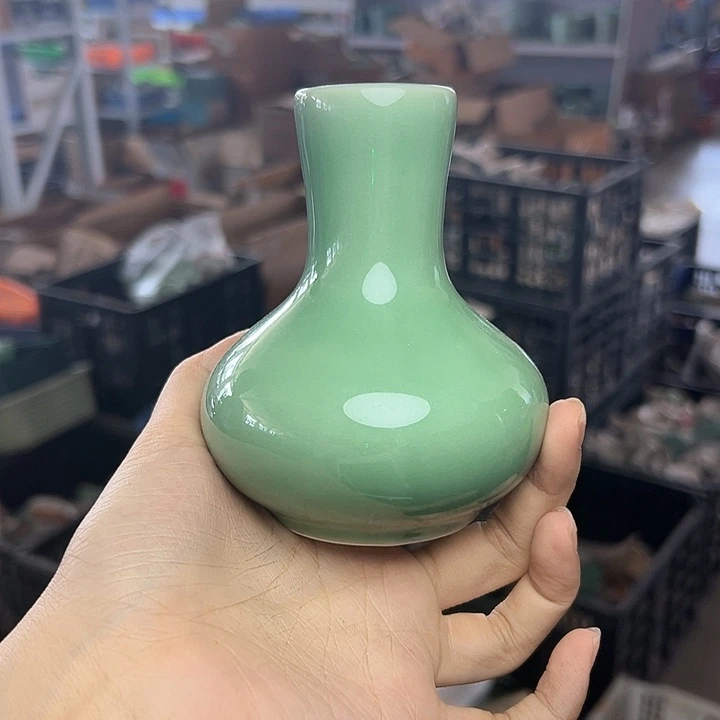 龙泉云间青瓷小米茶器