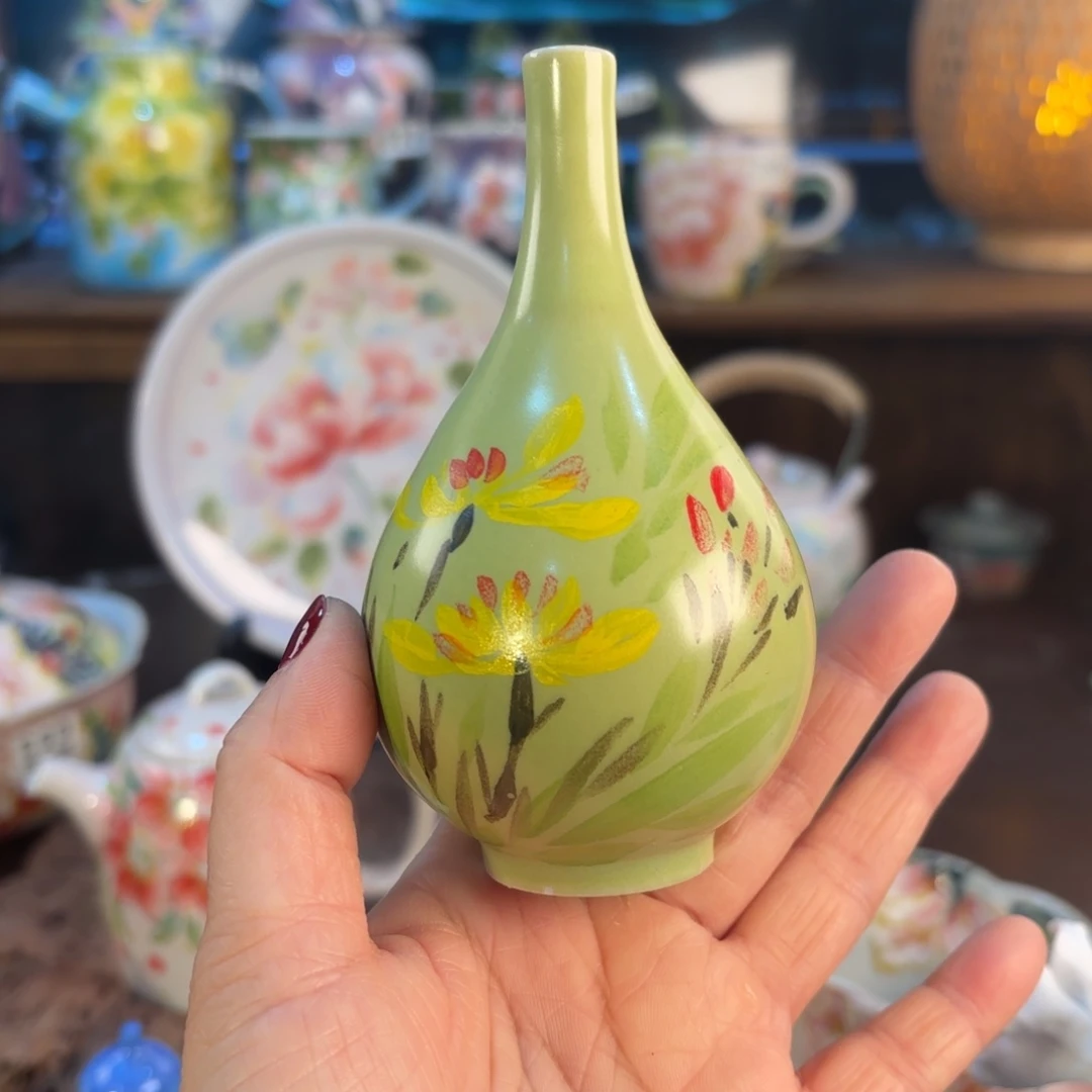 景德镇手绘高温釉下彩陶瓷茶具