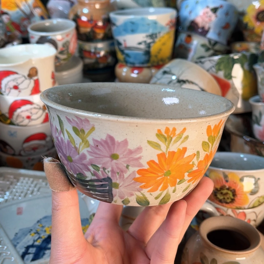 景德镇手工手绘杯