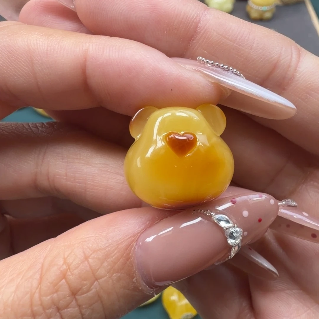 琥珀未镶嵌裸石蜜蜡