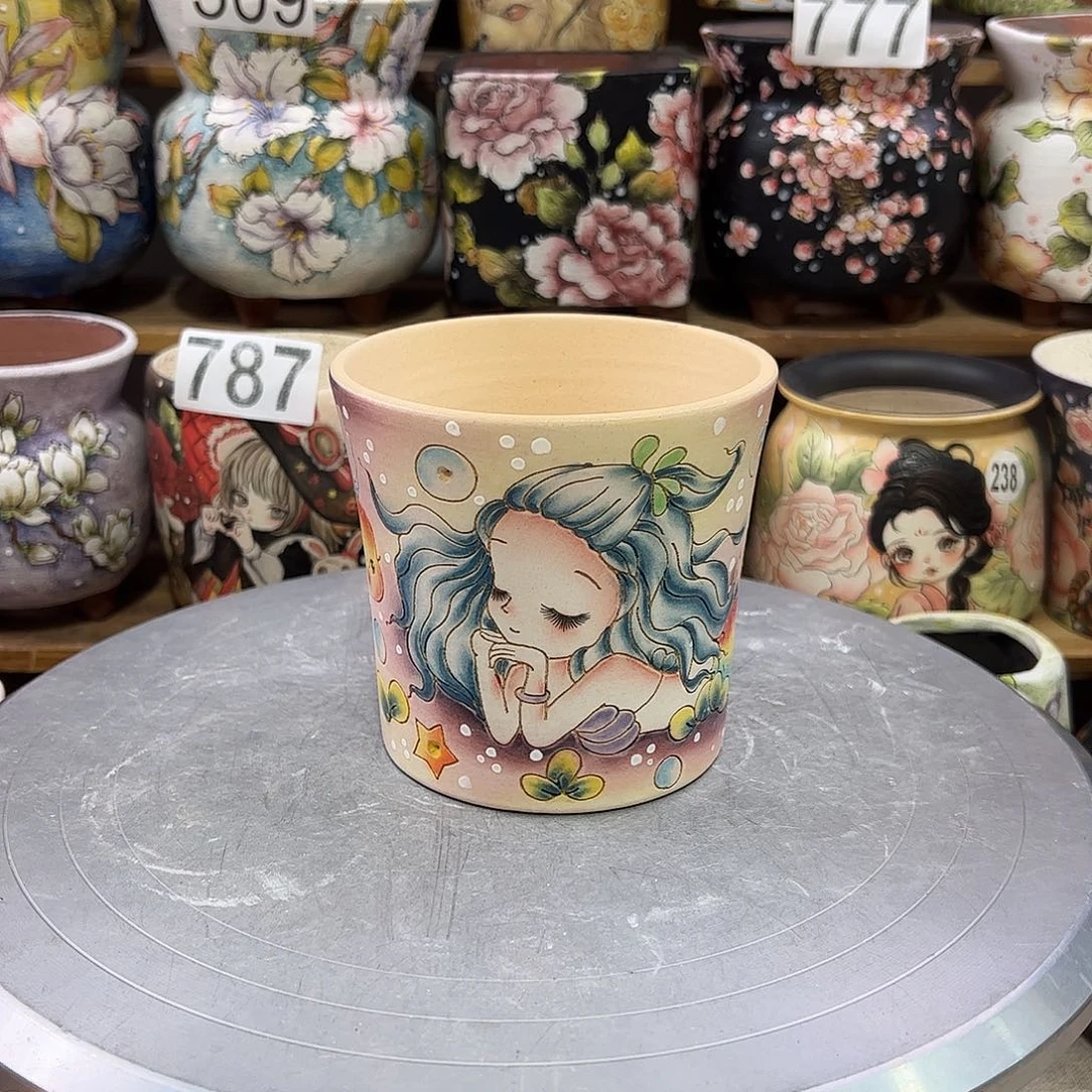 景德镇炫彩手绘口10