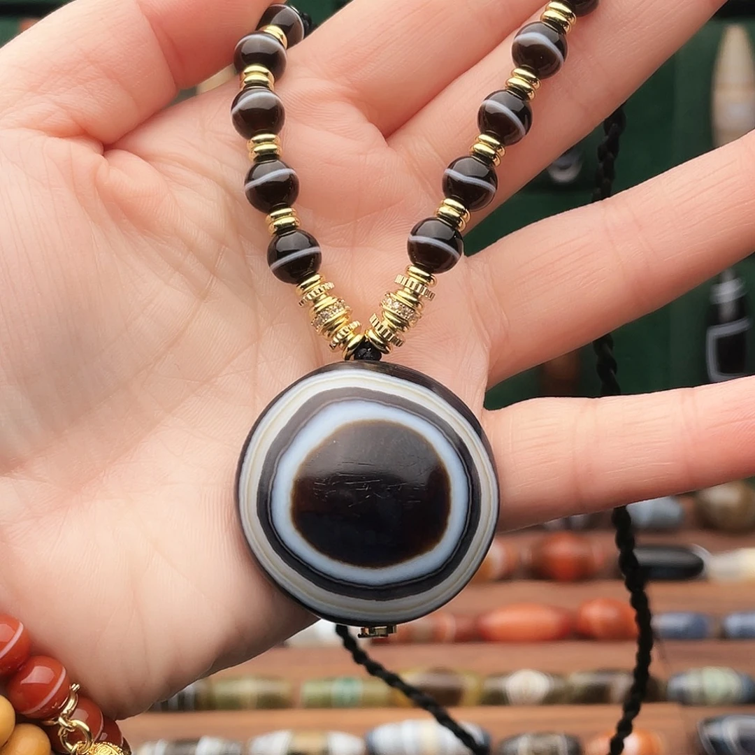 玛瑙/玉髓合金珠宝半成品