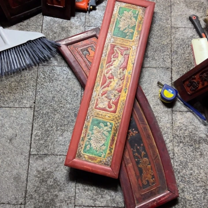 【闪购商品】香榧木南****馆老木雕花板艺术