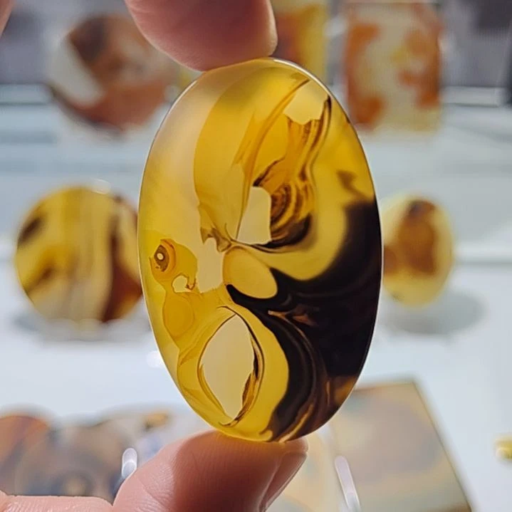 玛瑙/玉髓未镶嵌吊坠(不含链)11号