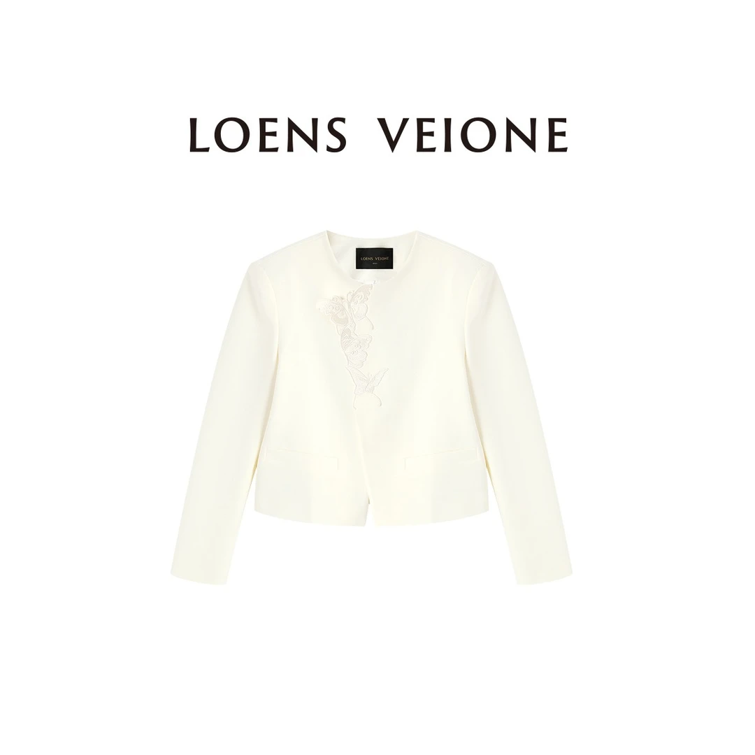 LOENS VEIONE/罗拉【鲲之梦境】 轻奢小香风外套24CVCB0269N