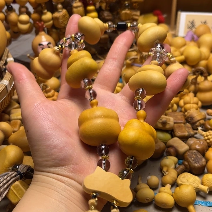 微瑕钱袋大手持葫芦