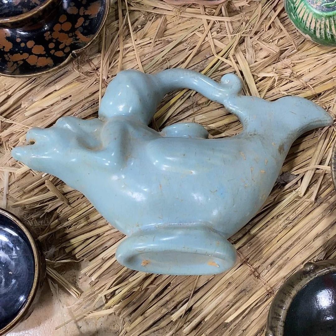 汝窑的一个人玉壶