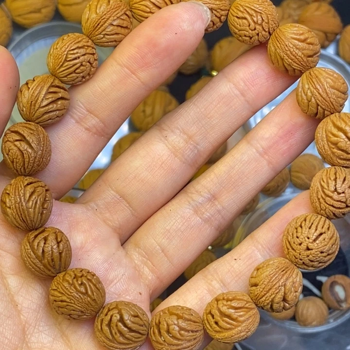 吊坠桃核秦岭龙纹桃核22