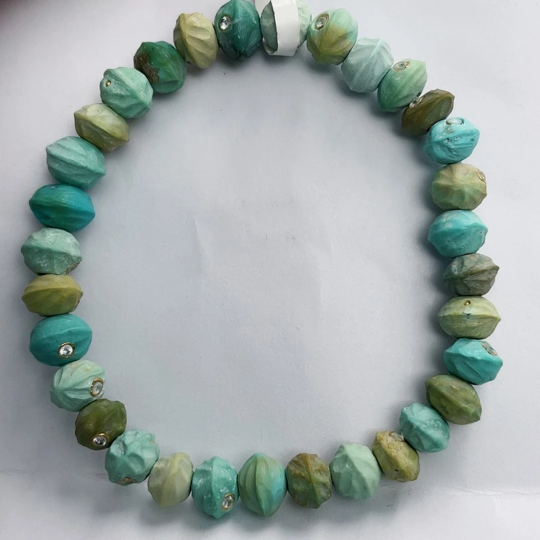 绿松石珠宝奇石未镶嵌