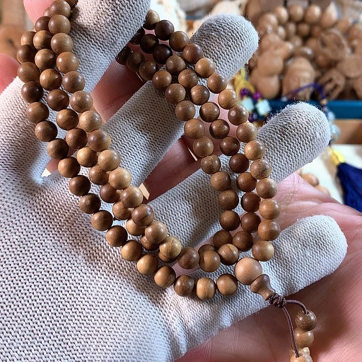 檀香木手串/手链0.6横纹微瑕福利款（品香款）