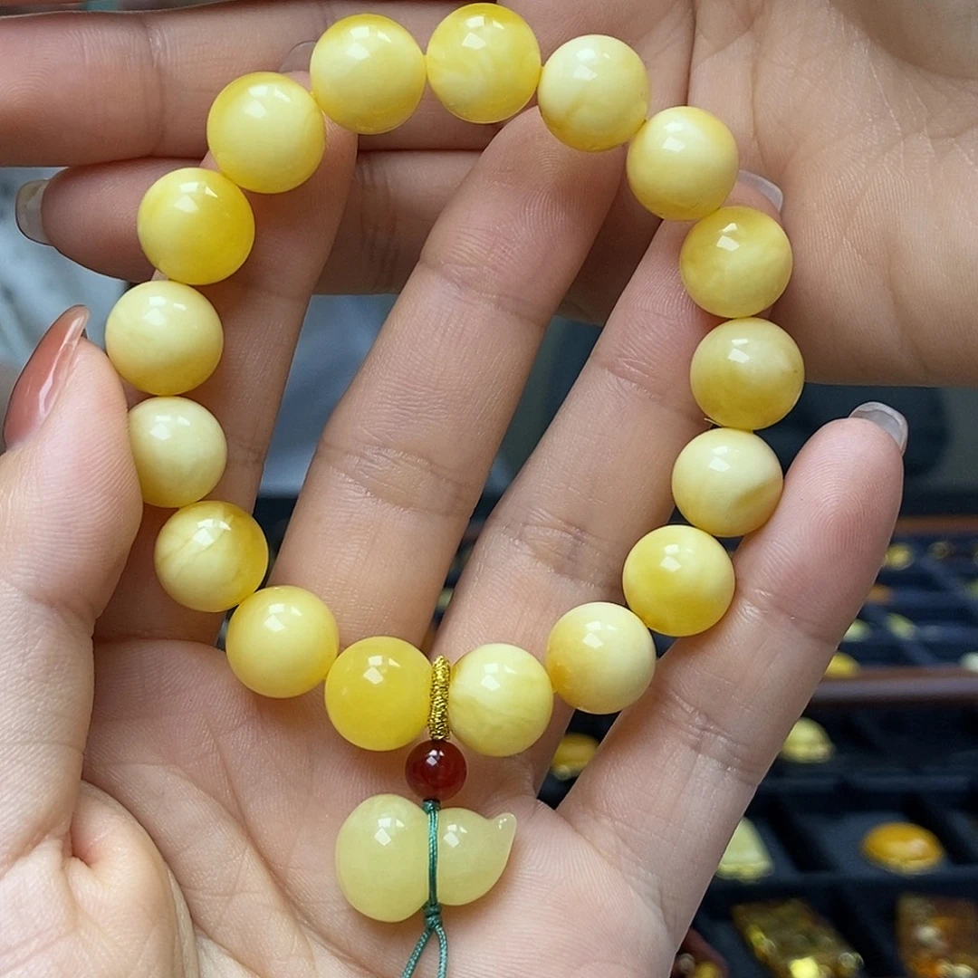 琥珀未镶嵌裸石成品