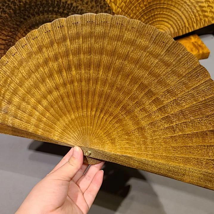 扇子20小叶桢楠金丝楠木苏扇