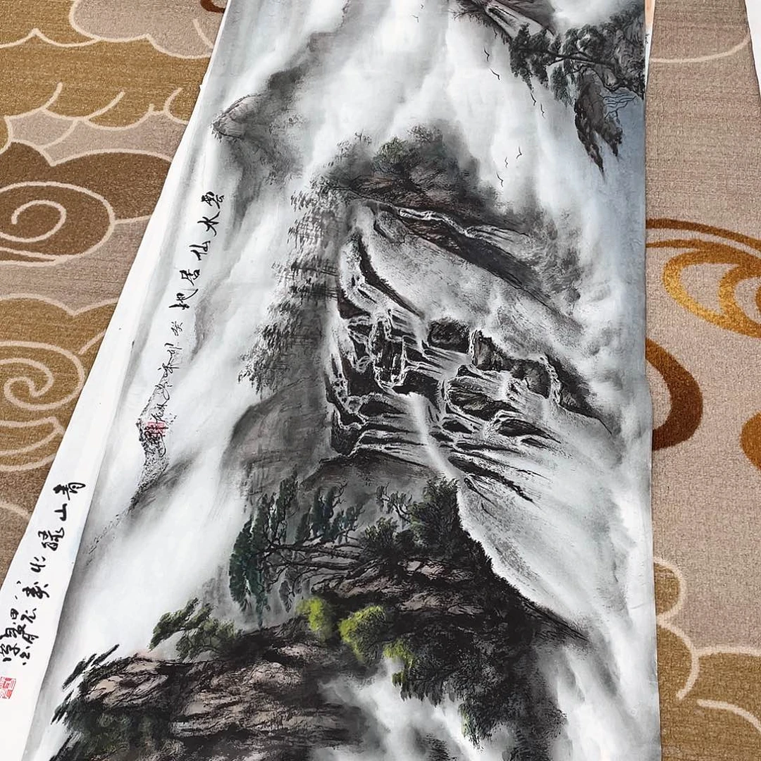 国画鸭*三幅作品数量