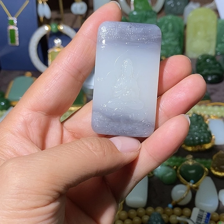 和田玉（白玉）未镶嵌吊坠(不含链)