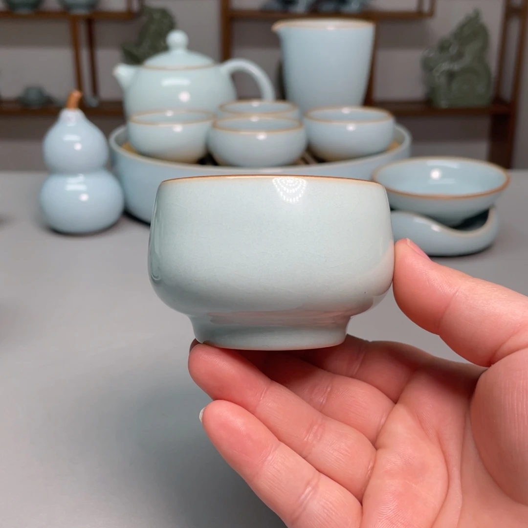 瓷赵琳老师禅定杯带礼盒