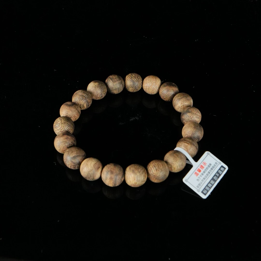 DY-B7383 柬埔寨软丝95分沉沉香手串 1.19cm 15.95g