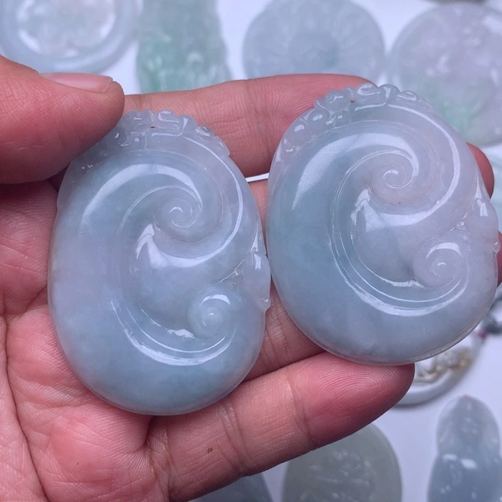 翡翠颈饰未镶嵌慕*a s d f g h j