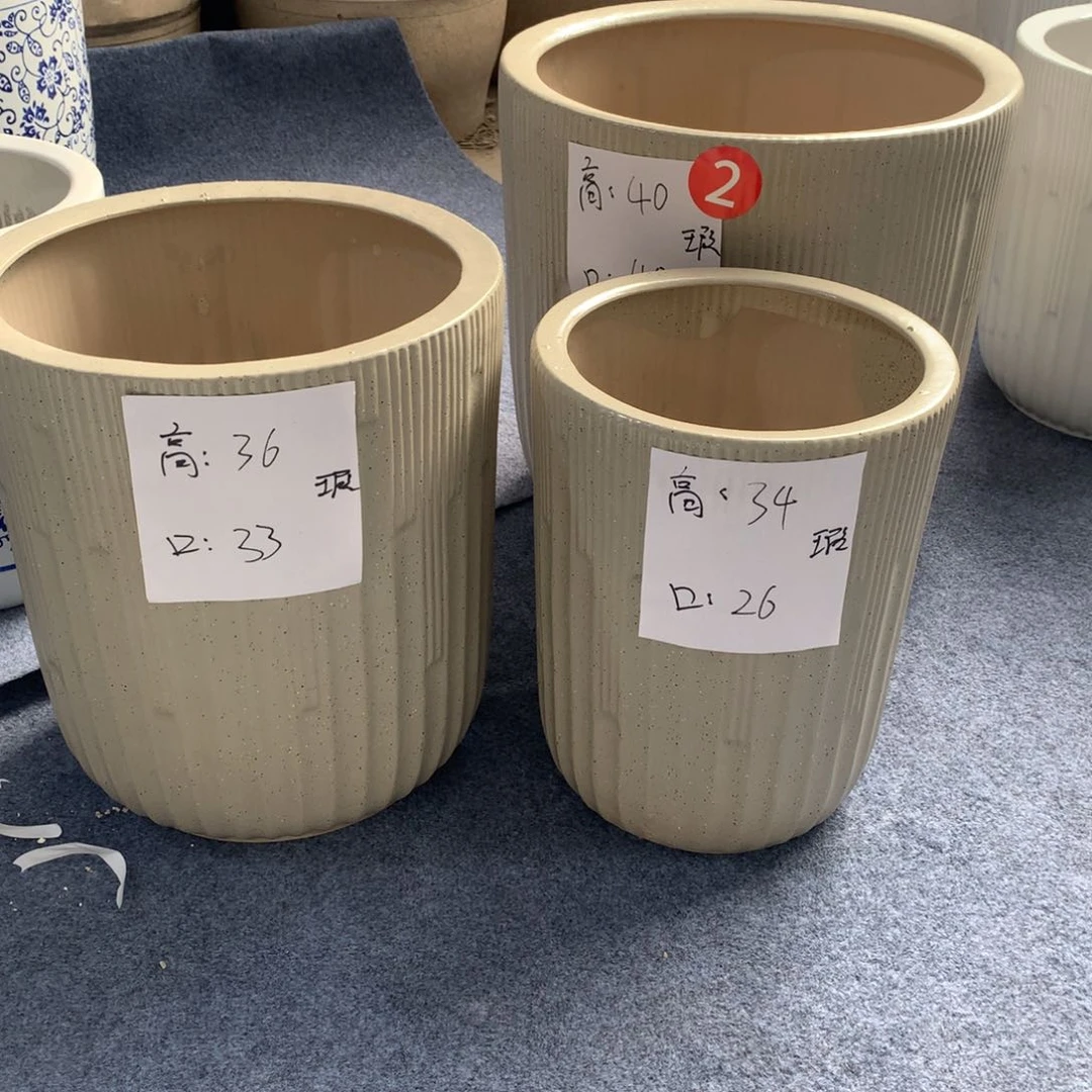 高温陶瓷花盆微瑕