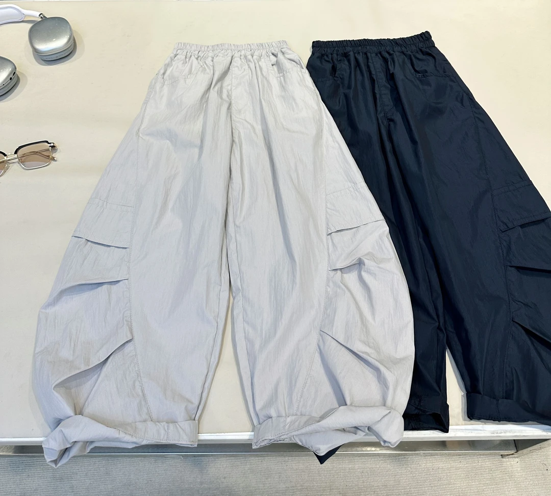 儿童轻薄透气速干长裤男童休闲日系宽松工装防蚊裤潮 25404