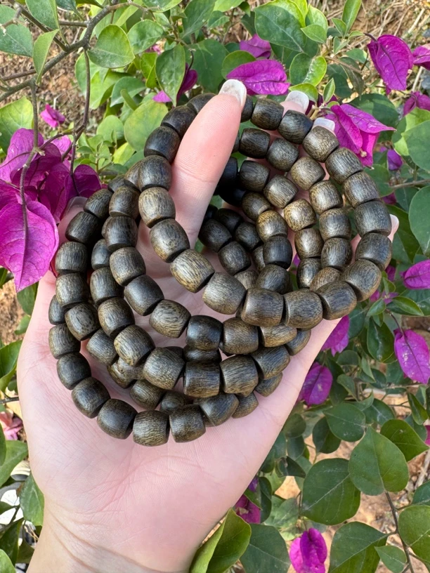 沉水收藏级绿棋鼓珠9mm多样性发一