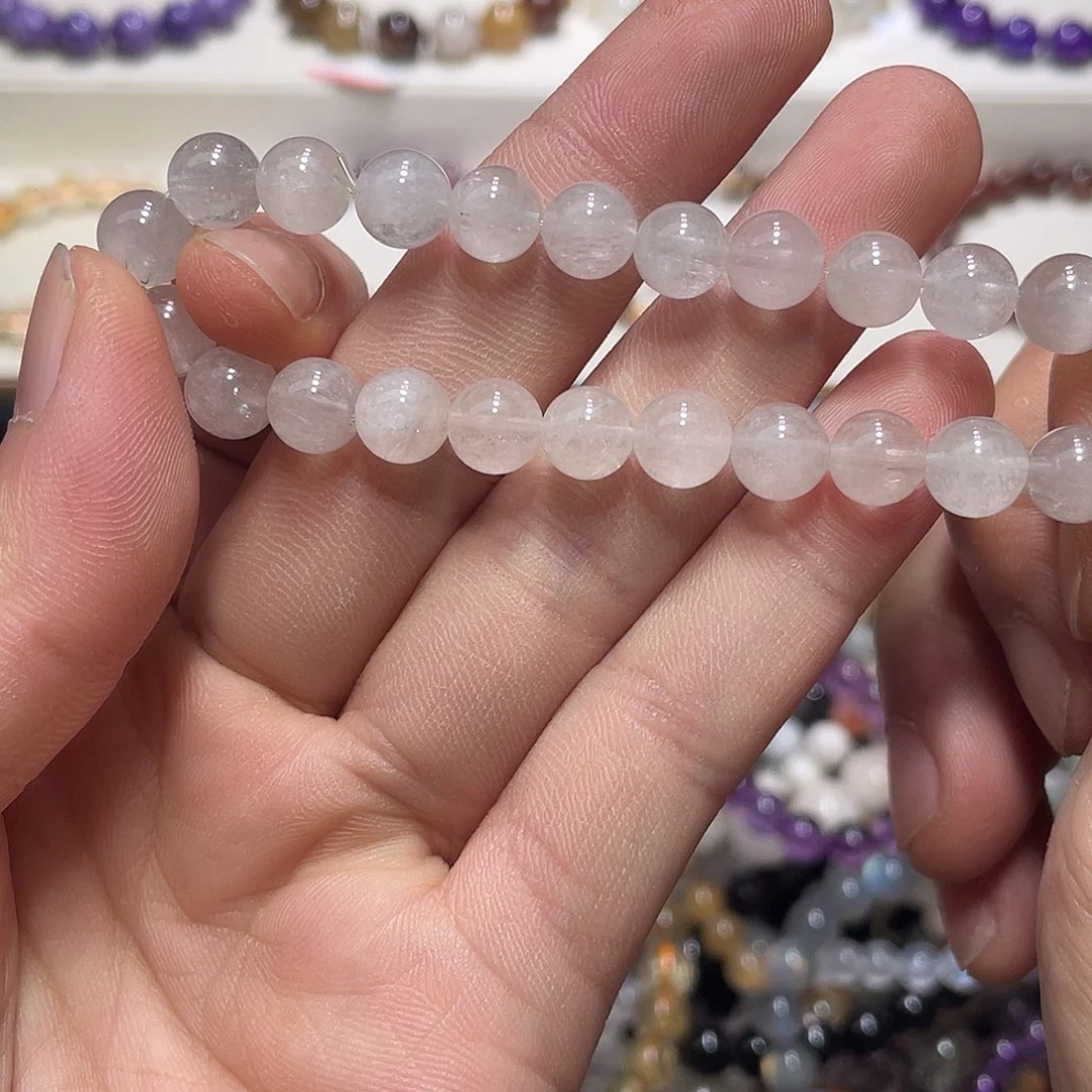 手链水晶未镶嵌白兔毛7.9