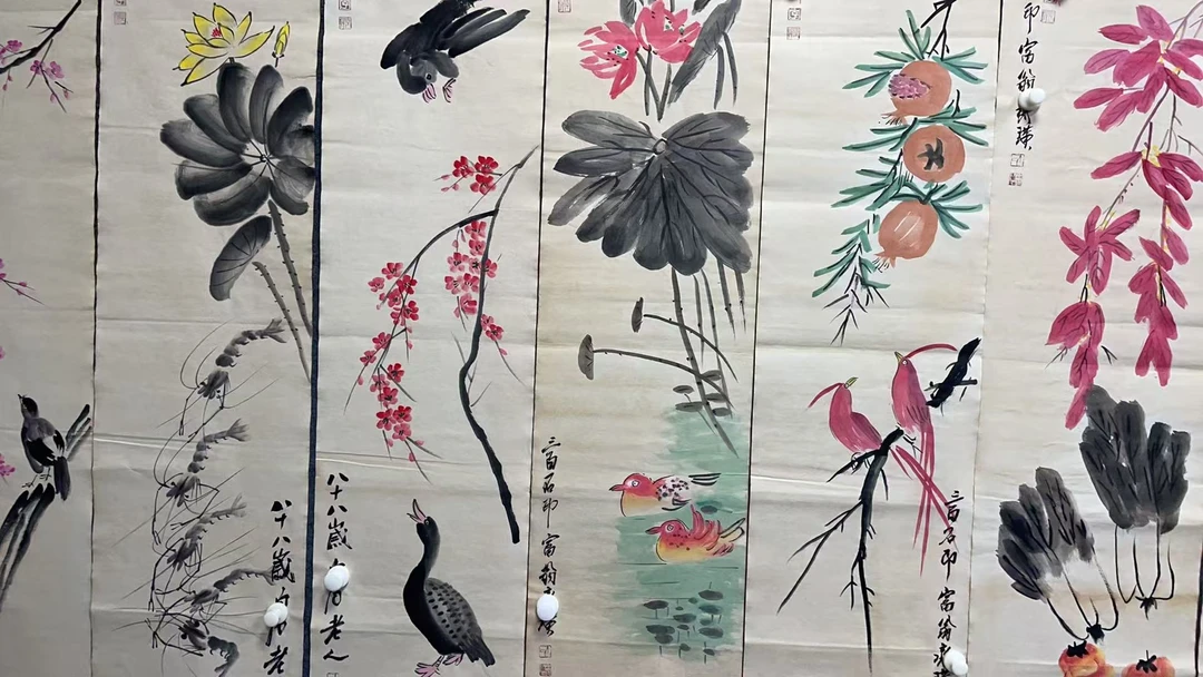 【中瑞】精品八条屏装饰画通用链接