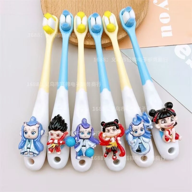 哪吒敖丙儿童牙刷6到12岁牙刷软毛宝宝牙刷护龈护齿爆款儿童牙刷