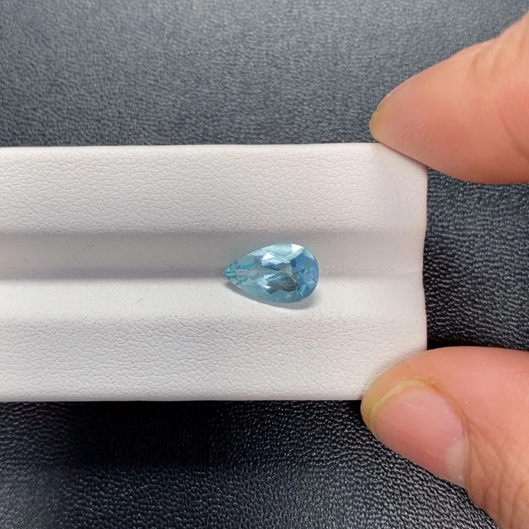 海蓝宝石裸石未镶嵌1.87