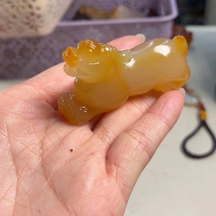 玛瑙/玉髓未镶嵌吊坠(不含链)