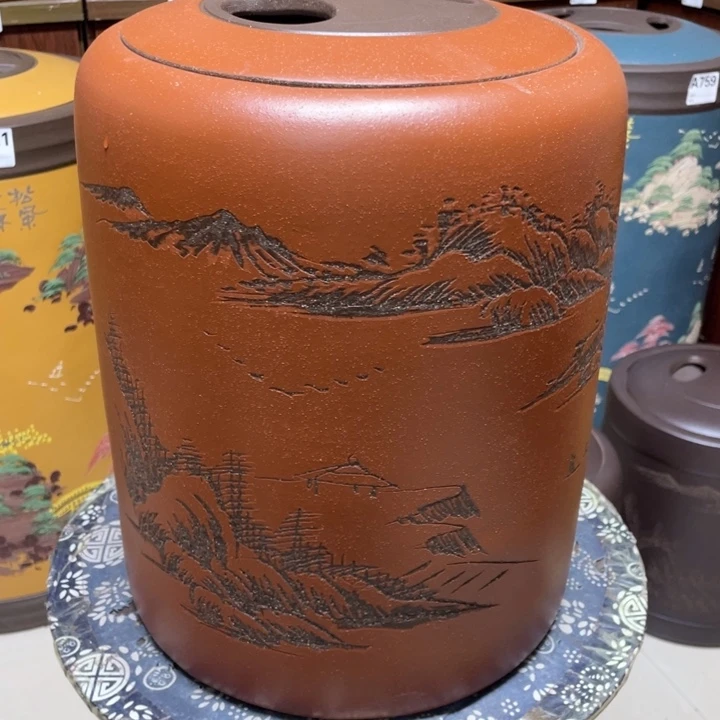 紫砂茶叶罐宜兴紫砂