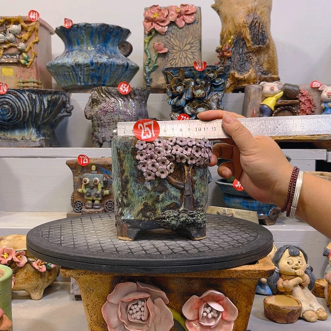 微瑕257 号陶然花器厂家直销