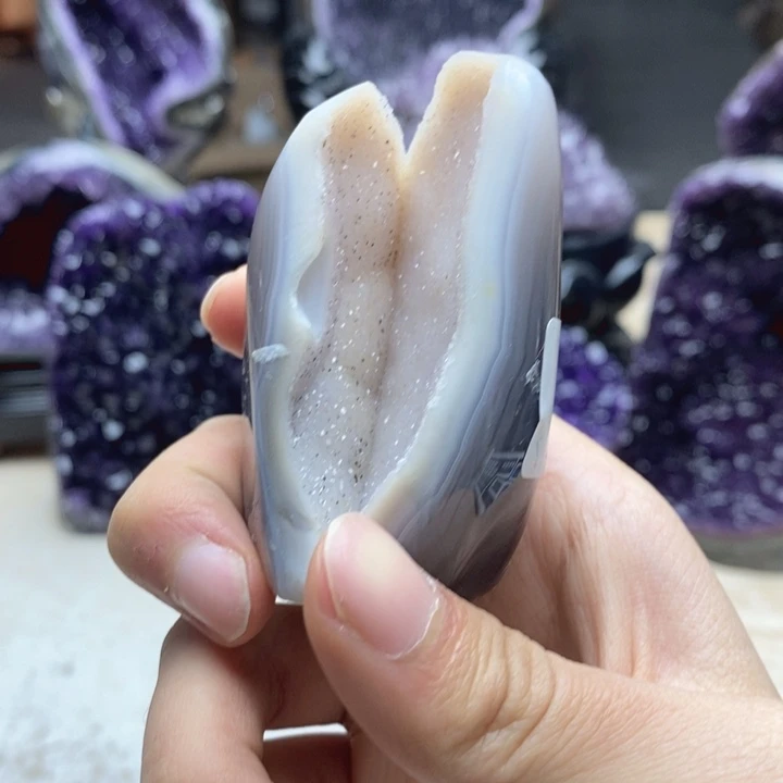 大型摆件（非配饰）紫晶未镶嵌