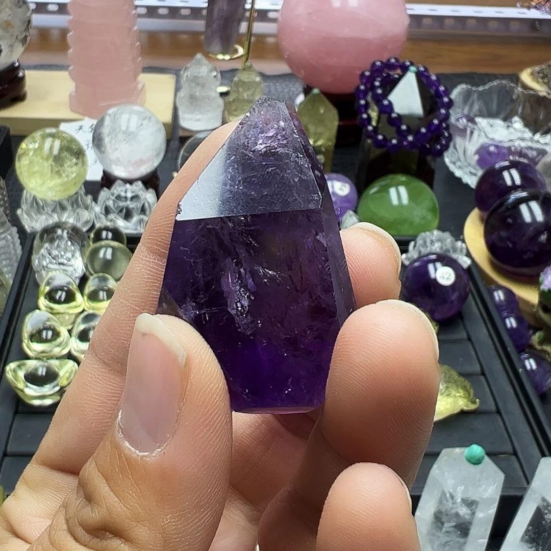 水晶摆件未镶嵌绿水晶