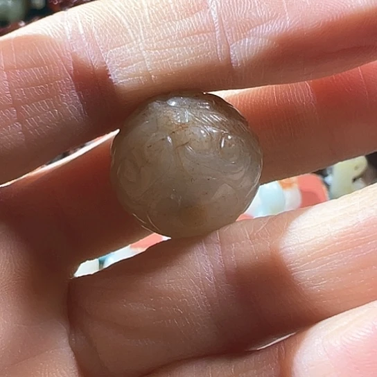 和田玉（糖玉）挂件未镶嵌