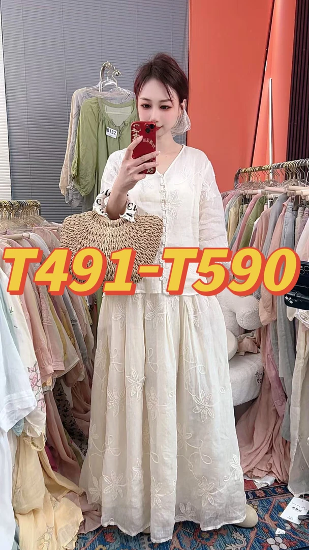 【T491-T590】苎麻小衫集合链接