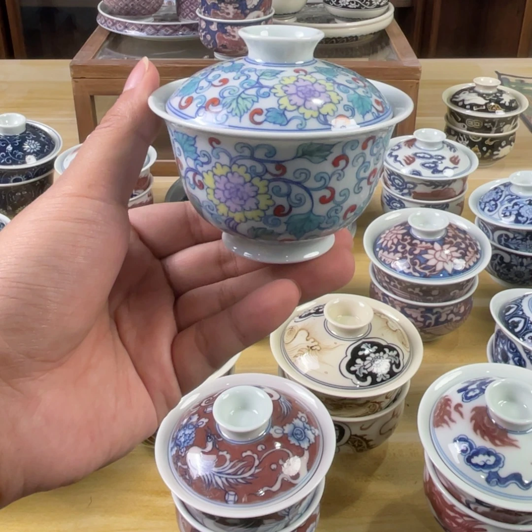 景德镇手工手绘茶具