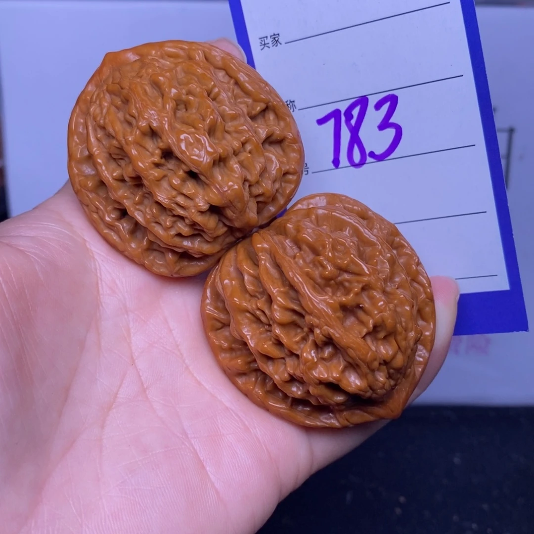 把件文玩核桃783/44.5虎头